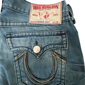 True Religion Indigo Denim Jeans